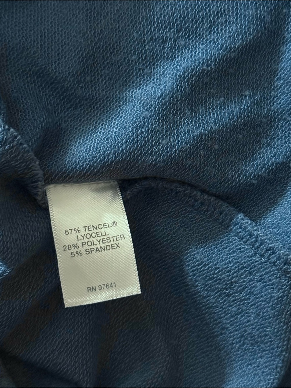 J. Jill Pure Jill Luxe Tencel Blue Layered Tunic Dress M Lagenlook Minimalist - Picture 9 of 9